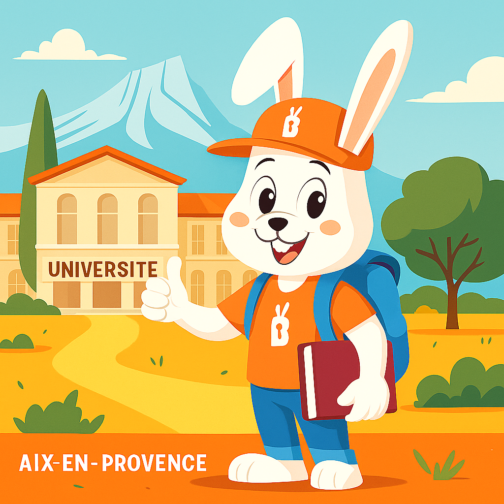Buddy en mode Étudiant à Aix en provence
